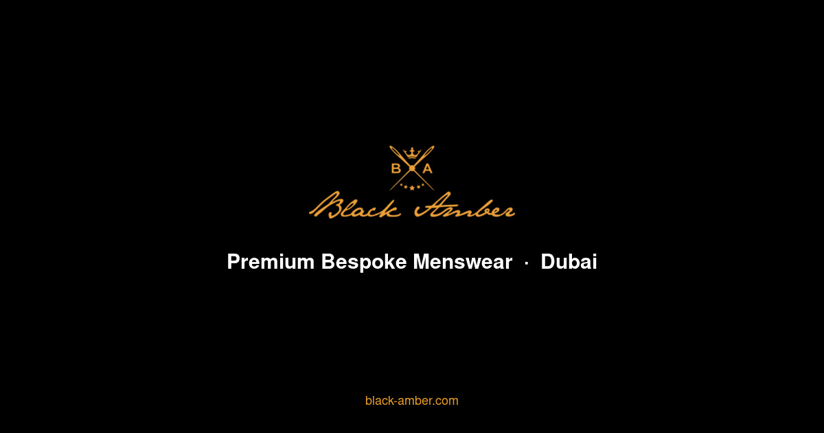 Black Amber Menswear, Al Barsha South 3